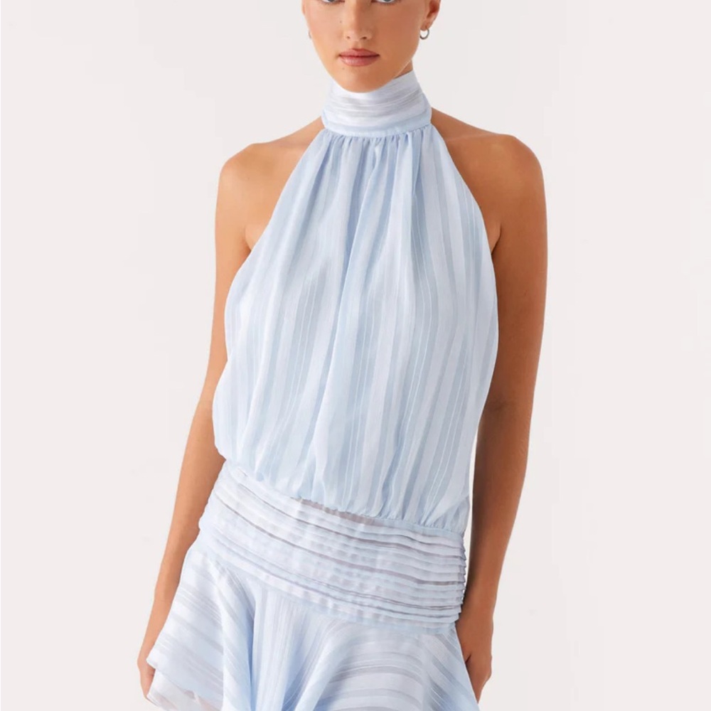 peppermayo chiffon dress